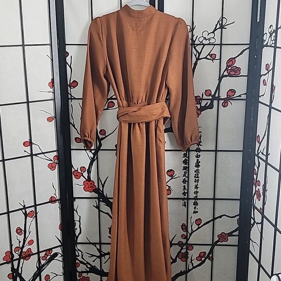 Biliblond Limited Edition DAHAB KAFTAN Burnt Orange One Size. Fits Small. - Picture 5 of 15